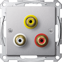 Schneider Electric. МЕХАНИЗМ АУДИО/ВИДЕО РОЗЕТКИ - Merten System M - MTN4351-0460
