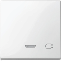 Schneider Electric. КЛАВИША С СВЕТ. ИНДИК., "ГНЕЗДО" - Merten System M - MTN435219