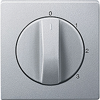 Schneider Electric. ЦЕНТ.ПЛАТА ДЛЯ 3-Х СТУПЕН.РЕГУЛ. Ч.ВРАЩ. - Merten System M - MTN437360