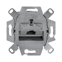 Schneider Electric. Мех-м 1xRJ45 8 конт. 6 категория - Merten System M - MTN4530-0000