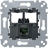 Schneider Electric. коннектор RJ45 CAT6 UTP Merten - Merten System M - MTN4576-0001