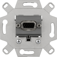 Schneider Electric. VGA insert 1 gang - Merten System M - MTN4585-0000