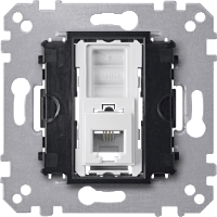 Schneider Electric. МЕХ-М ТЕЛЕФОННОЙ РОЗЕТКИ С 4-КОНТ.РАЗ. - Merten System M - MTN463501