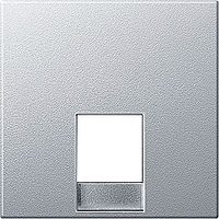 Schneider Electric. ЦЕНТР.ПЛАТА ДЛЯ МЕХ-А ТЕЛЕФ.РОЗЕТКИ АЛЮМ - Merten System M - MTN463560