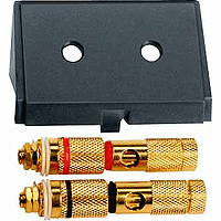 Schneider Electric. ВСТАВКА С РАЗЪЕМАМИ HIGH-END X2, ЧЕРНЫЙ - Merten System M - MTN464387