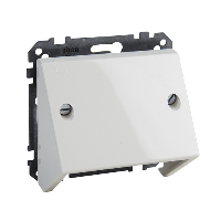 Schneider Electric. НАКЛОННАЯ НАКЛАДКА, ПОЛЯРНО-БЕЛЫЙ - Merten System M - MTN464919
