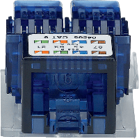 Schneider Electric. ДЖЕК RJ45 REICHLE & DE-MASSARI КАТ.6 - Merten System M - MTN465582