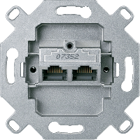 Schneider Electric. МЕХАНИЗМ RJ45 X2 8/8 КАТЕГОРИЯ 6 - Merten System M - MTN465706