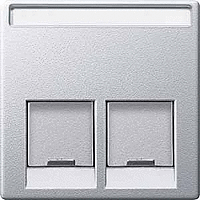 Schneider Electric. Ц. ПЛАТА ДЛЯ ДВУХ СОЕД. МОД-Й, 2 ПОСТА - Merten System M - MTN466560