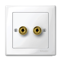 Schneider Electric. НАКЛАДКА ДЛЯ РАЗЪЕМА ДЛЯ ГРОМКОГОВОР. - Merten System M - MTN468819