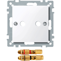 Schneider Electric. НАКЛАДКА ДЛЯ РАЗЪЕМА ДЛЯ ГРОМКОГОВОР. - Merten System M - MTN468825