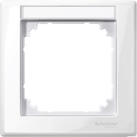 Schneider Electric. РАМКА С ПОЛЕМ Д. НАДПИСИ 1 ПОСТ - Merten System M - MTN470119