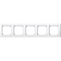 Schneider Electric. РАМКА С ПОЛЕМ Д. НАДПИСИ 5 ПОСТОВ - Merten System M - MTN471519