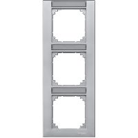 Schneider Electric. РАМКА С ПОЛЕМ Д. НАДПИСИ ВЕРТИК 3 ПОСТА - Merten System M - MTN476360