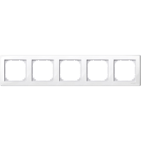 Schneider Electric. РАМКА Х5, БЕЛЫЙ - Merten System M - MTN478519