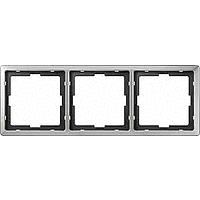 Schneider Electric. РАМКА Х3, СТАЛЬ - Merten Antique/Artec - MTN481346