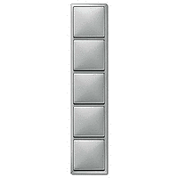Schneider Electric. РАМКА Х4, СТАЛЬ - Merten Antique/Artec - MTN481446