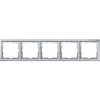 Schneider Electric. РАМКА Х5, АЛЮМИНИЙ - Merten Antique/Artec - MTN481560