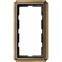 Schneider Electric. РАМКА TRANCENT БЕЗ ПЕРЕГОР. 2 ПОС.АН.ЛАТ - Merten Antique/Artec - MTN483843
