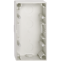 Schneider Electric. КОРОБКА ДЛЯ НАРУЖНОГО МОНТАЖА Х2, БЕЛЫЙ - Merten System M - MTN512219