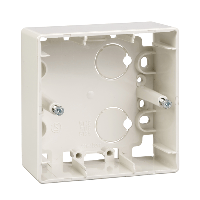Schneider Electric. КОРПУС Д/ОТК.МОНТАЖА, 1 ПОСТ БЕЛЫЙ - Merten Antique/Artec - MTN513519