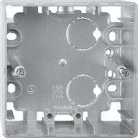 Schneider Electric. КОРПУС Д/ОТК.МОНТАЖА, 1 ПОСТ АЛЮМ - Merten Antique/Artec - MTN513560