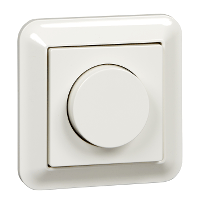 Schneider Electric. RC диммер 300Вт, бел - Merten System M - MTN5136-1219