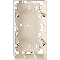 Schneider Electric. КОРПУС Д/ОТКР.МОНТАЖА, 2 ПОСТА БЕЖЕВЫЙ - Merten Antique/Artec - MTN513644