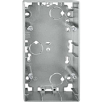 Schneider Electric. КОРПУС Д/ОТКР.МОНТАЖА, 2 ПОСТА СТАЛЬ ЛАК - Merten Antique/Artec - MTN513646