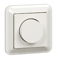 Schneider Electric. RC диммер 600Вт, бел - Merten System M - MTN5137-1219