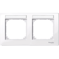 Schneider Electric. РАМКА С ПОЛЕМ Д. НАДПИСИ ВЕРТИК 2 ПОСТА - Merten System M - MTN514225