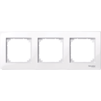 Schneider Electric. РАМКА M-PLAN 3-МЕСТНАЯ АКТ.БЕЛ - Merten System M - MTN515325