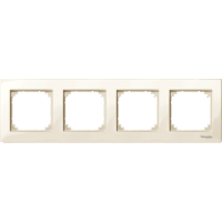 Schneider Electric. РАМКА M-PLAN 4-МЕСТНАЯ БЕЖ - Merten System M - MTN515444