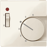 Schneider Electric. ЦЕНТР.ПЛАТА Д/МЕХ.ТЕРМОРЕГ.С ВЫКЛ.БЕЖ - Merten System M - MTN534844