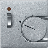 Schneider Electric. ЦЕНТР.ПЛАТА ТЕРМОРЕГУЛЯТОРА, АЛЮМИНИЙ - Merten System M - MTN536160