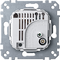 Schneider Electric. МЕХ-М ТЕРМОРЕГУЛЯТОРА С ПЕРЕКЛЮЧ.КОНТ. 24В - Merten System M - MTN536401