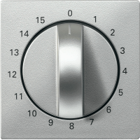 Schneider Electric. ЦЕНТР.ПЛАТА ТАЙМЕРА 15 МИН., АЛЮМИНИЙ - Merten System M - MTN539060