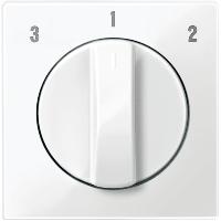 Schneider Electric. НАКЛАДКА Д/ВЫКЛ.ВЕНТИЛЯТОРА БЕЛЫЙ - Merten System M - MTN567319