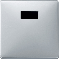 Schneider Electric. НАКЛАДКА ЭЛЕКТР. НАЖИМ. С TELE, АЛЮМИНИЙ - Merten Antique/Artec - MTN570960