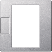 Schneider Electric. ЦЕНТ.ПЛАТА ТЕРМОСТАТА С СЕН.ДИСП АЛЮМИН - Merten System M - MTN5775-0460