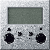 Schneider Electric. СТАНДАРТНЫЙ ТАЙМЕР ДЛЯ ЖАЛЮЗИ АЛЮМИНИЙ - Merten System M - MTN581960