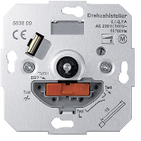 Schneider Electric. МЕХАНИЗМ РЕГУЛЯТОРА ЧАСТОТЫ ВРАЩЕНИЯ, 2.7A - Merten System M - MTN583699