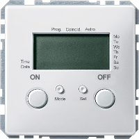 Schneider Electric. ТАЙМЕР ПРОГРАММИРУЕМЫЙ, БЕЛЫЙ - Merten Antique/Artec - MTN584019