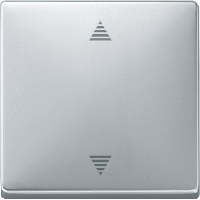 Schneider Electric. НАКЛАДКА ЭЛЕКТР.НАЖИМ. Д/ЖАЛЮЗИ, БЕЖЕВЫЙ - Merten Antique/Artec - MTN584244