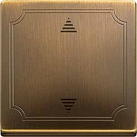 Schneider Electric. СЕНСОРНАЯ ПОВЕРХНОСТЬ ВЫКЛ. УПРАВ. ЖАЛЮЗИ, ПОДКЛ. ДАТЧИКА, С ПАМЯТЬЮ, SYSTEM DES - Merten Antique/Artec - MTN584343
