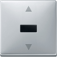 Schneider Electric. СЕНСОРНАЯ ПОВЕРХНОСТЬ ВЫКЛ. УПРАВ. ЖАЛЮЗИ, ПОДКЛ. ДАТЧИКА, С ИК-ПРИЁМНИКОМ, SYST - Merten Antique/Artec - MTN584460