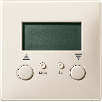 Schneider Electric. ТАЙМЕР УПРАВ. ЖАЛЮЗИ СУТ., НАКЛАДНОЙ МОДУЛЬ, SYSTEM DESIGN, ЦВЕТ БЕЖЕВЫЙ - Merten Antique/Artec - MTN585944