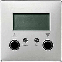 Schneider Electric. ТАЙМЕР УПРАВ. ЖАЛЮЗИ СУТ., НАКЛАДНОЙ МОДУЛЬ, SYSTEM DESIGN, ЦВЕТ СТАЛЬ - Merten Antique/Artec - MTN585946