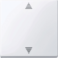 Schneider Electric. КНОПОЧНЫЙ ВЫКЛ.Д/ЖАЛЮЗИ АКТ-БЕЛЫЙ - Merten System M - MTN587725