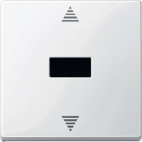 Schneider Electric. КНОП.ВЫКЛ.Д/ЖАЛЮЗИ С ИК-ПРИЕМ.БЕЛ - Merten System M - MTN588019